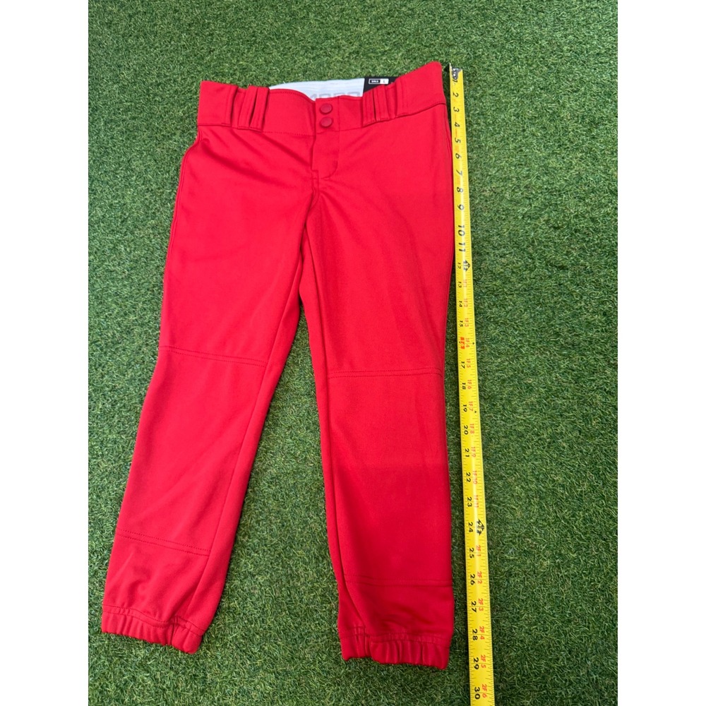 Champro Girls Large Red Fastpitch Softball Pants‎ Knicker Style BP11 Scarlet NEW - Picture 5 of 8